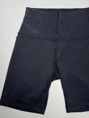 lululemon athletica Black High-Rise Athletic Bike Shorts